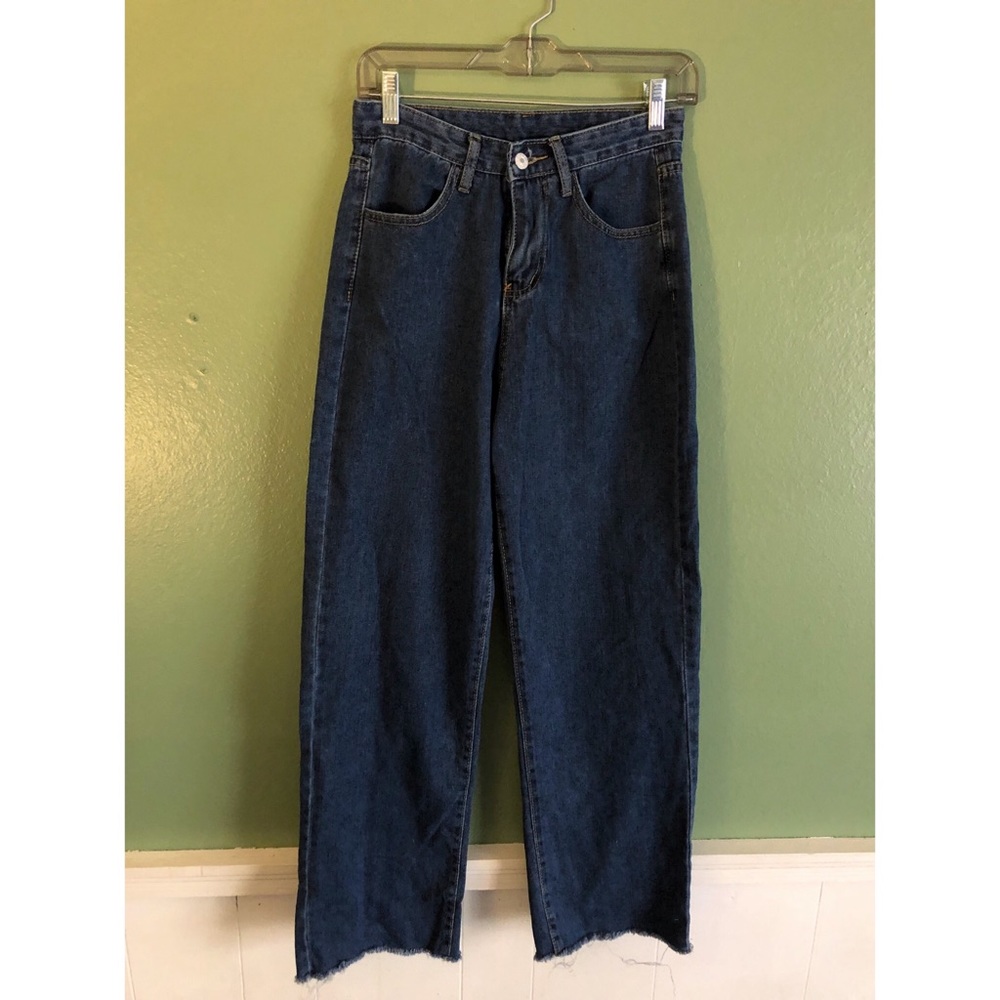 High Waisted Wide Leg Jeans